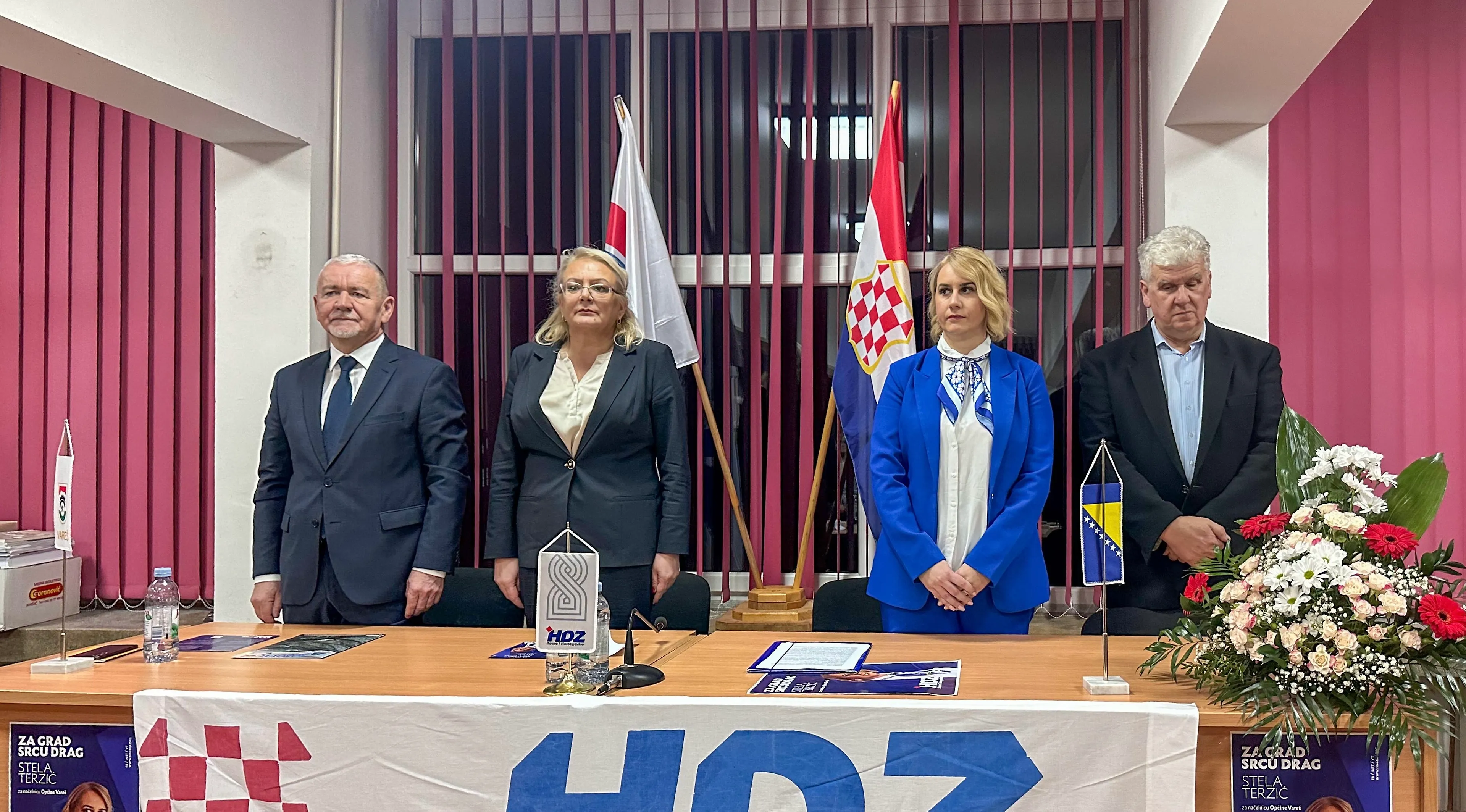 Predsjednica FBiH i dopredsjednica HDZ-a BiH Bradara u Varešu: Općina ima potencijal postati priča uspjeha – predstavljena Stela Terzić
