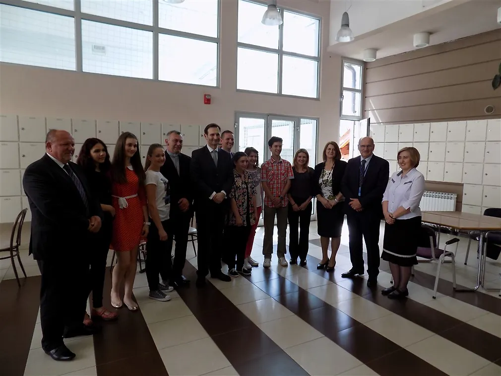 Dopredsjednik Jerković i ministar vanjskih i europskih poslova RH Miro Kovač posjetili Katolički školski centar u Banja Luci