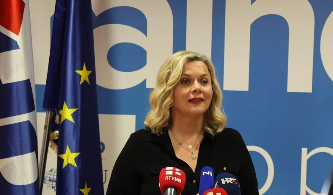 Zastupnica Željana Zovko održala tiskovnu konferenciji u Mostaru