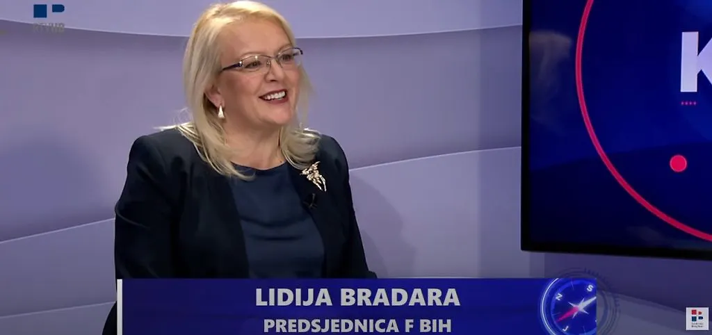 Predsjednica Federacije BiH Lidija Bradara - Očekujem dogovor oko Vlade FBiH bez Schmidta, ali ne isključujem ni ulicu