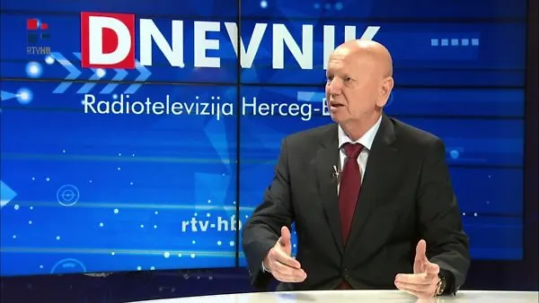 Mladen Bošković, zamjenik predsjedatelja Zastupničkog doma Parlamenta FBiH u Dnevniku RTV Herceg Bosne o aktualnoj političkoj situaciji 